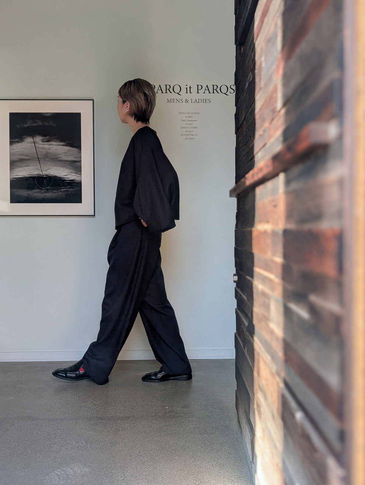 AEHRR 【021 Draping Form Crewneck PO】