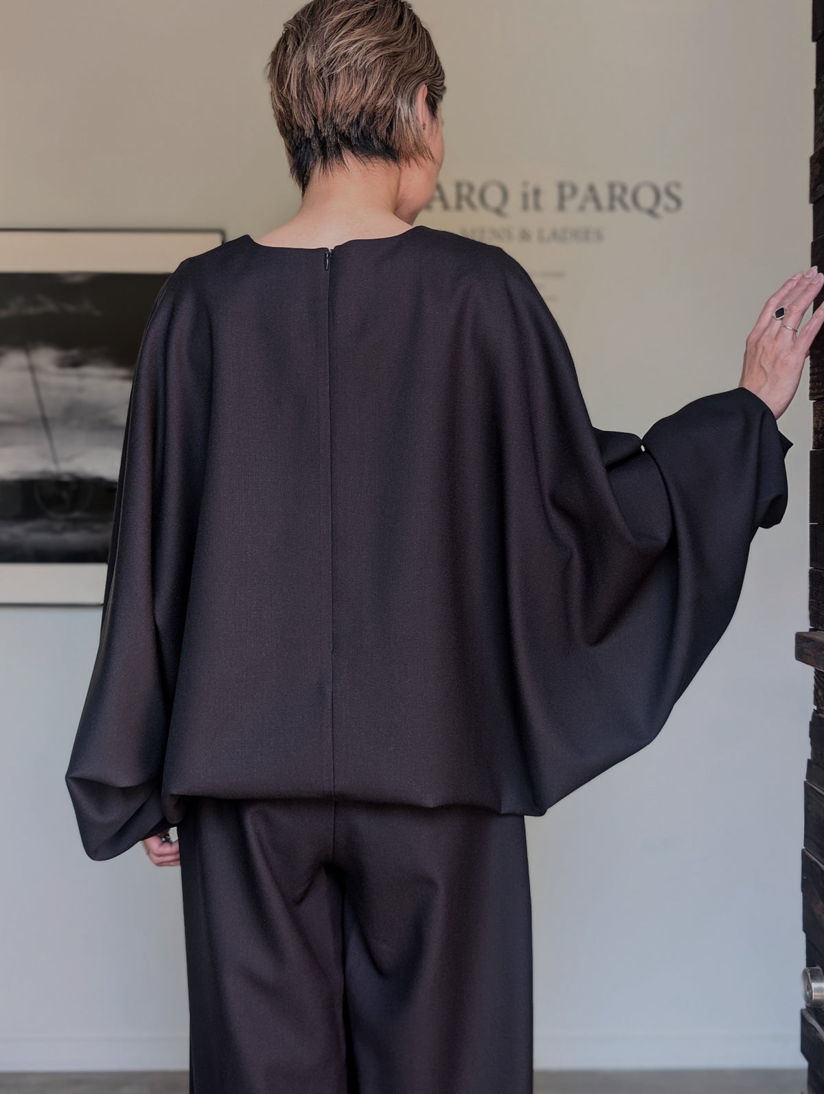AEHRR 【021 Draping Form Crewneck PO】