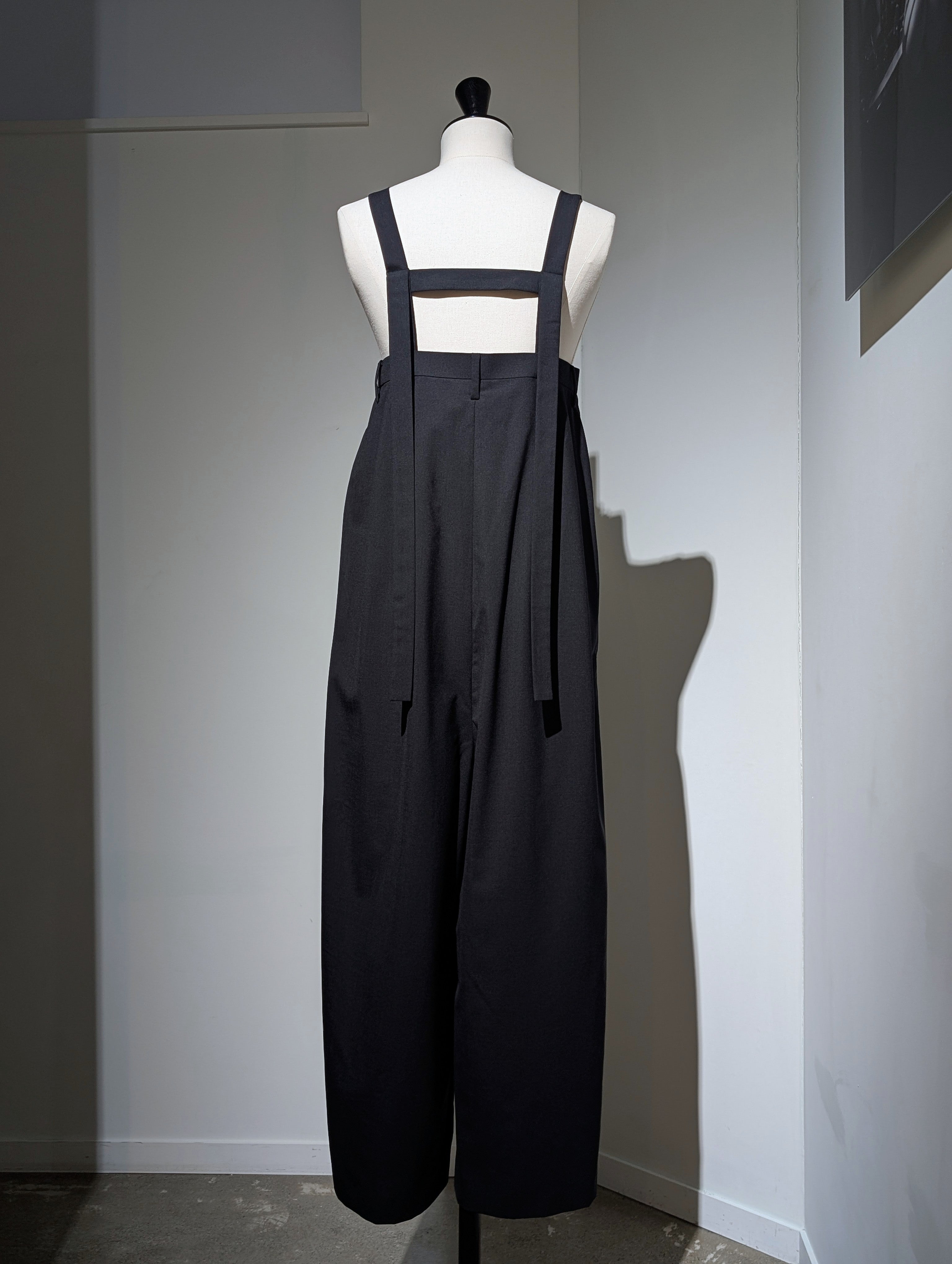 ENFOLD STRAP-TROUSERS