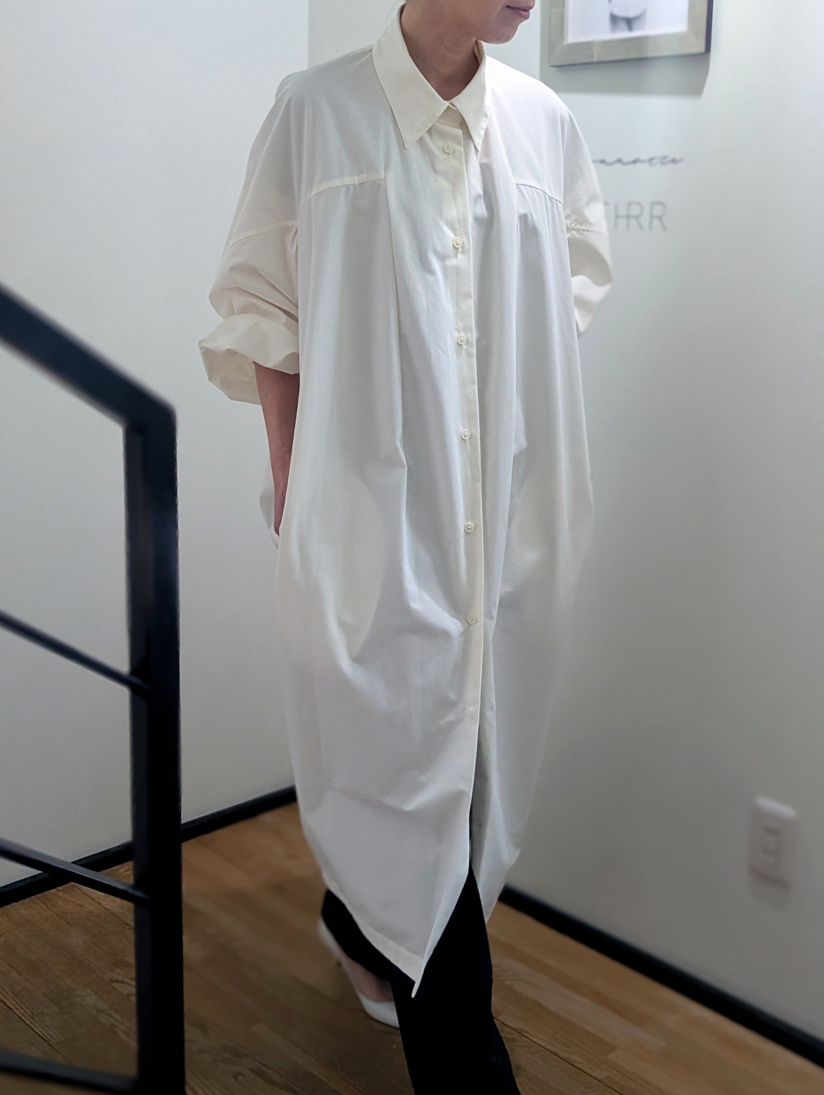 AEHRR 【Draping Darts Sleeve Shirt OP】