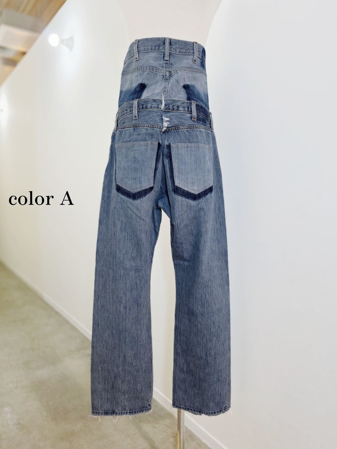 QUIITO W WAIST DENIM PT(1サイズ)