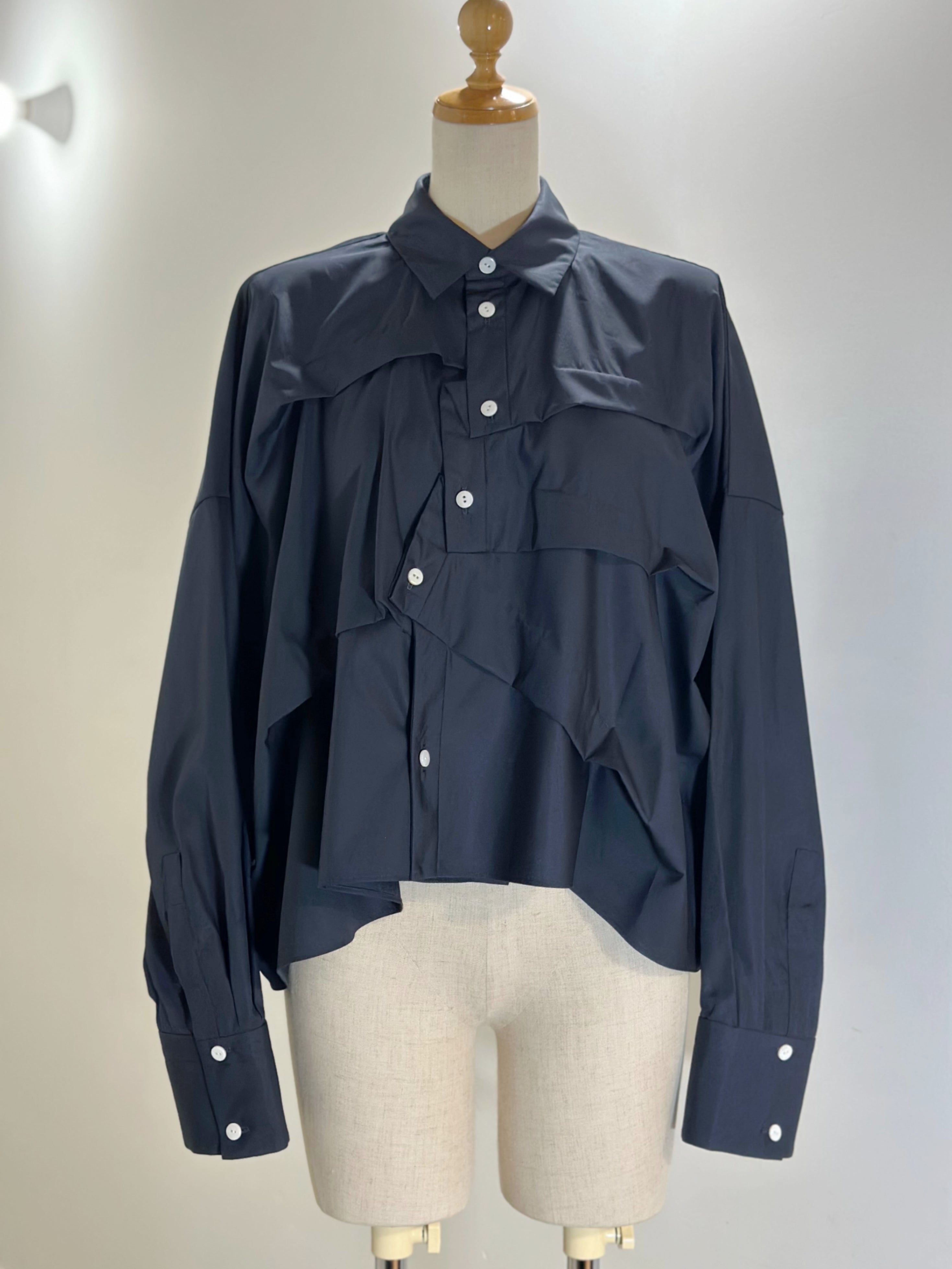 ENFOLD TUCK WIDE SHIRT