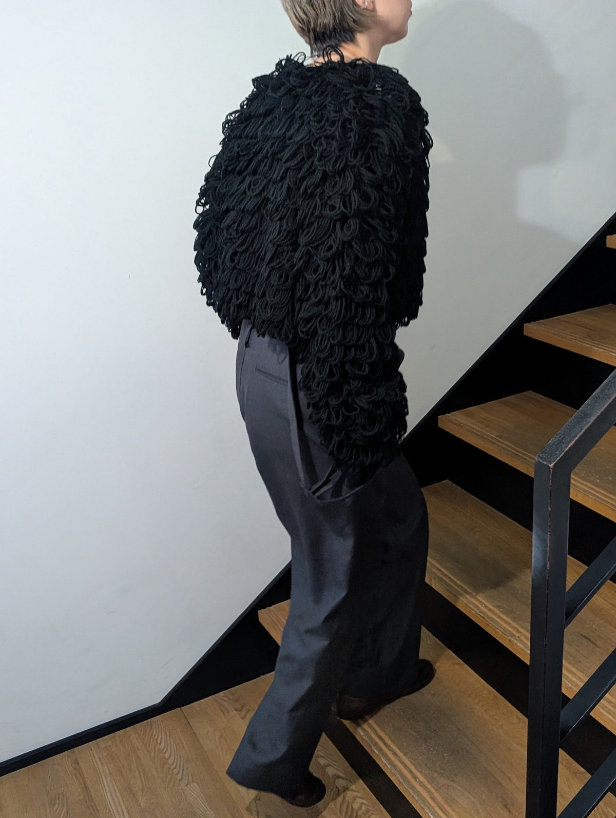 SEEALL SAW61 KN803 LOOPS CARDIGAN