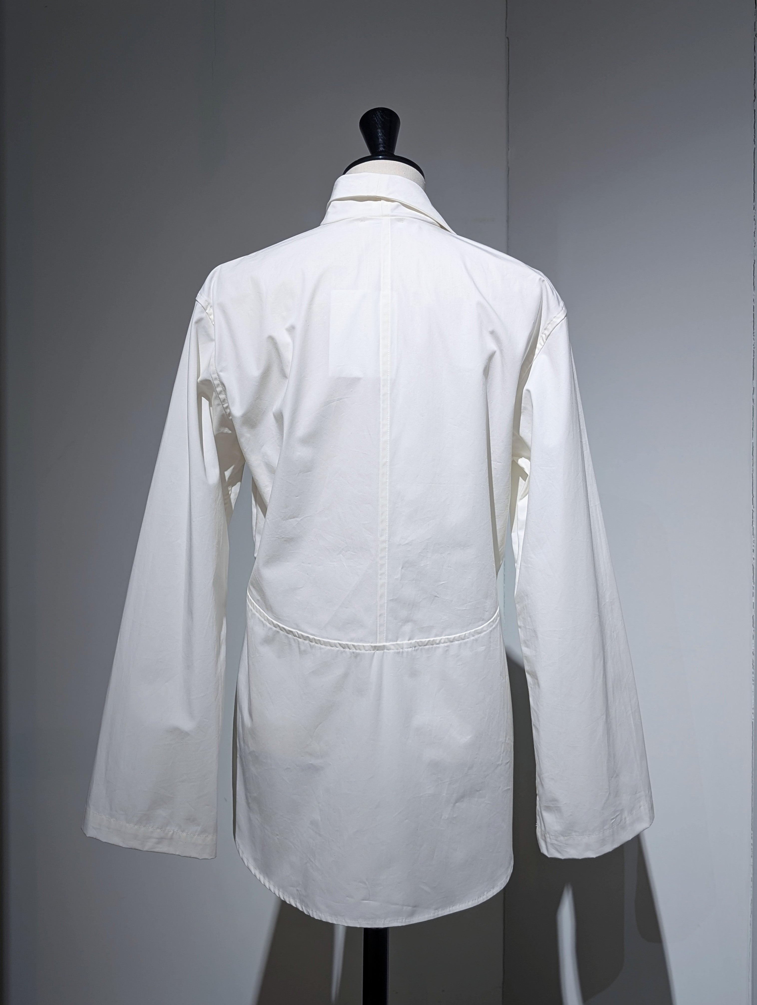 AEHRR 【Draping Flower Shawl Collar shirt】