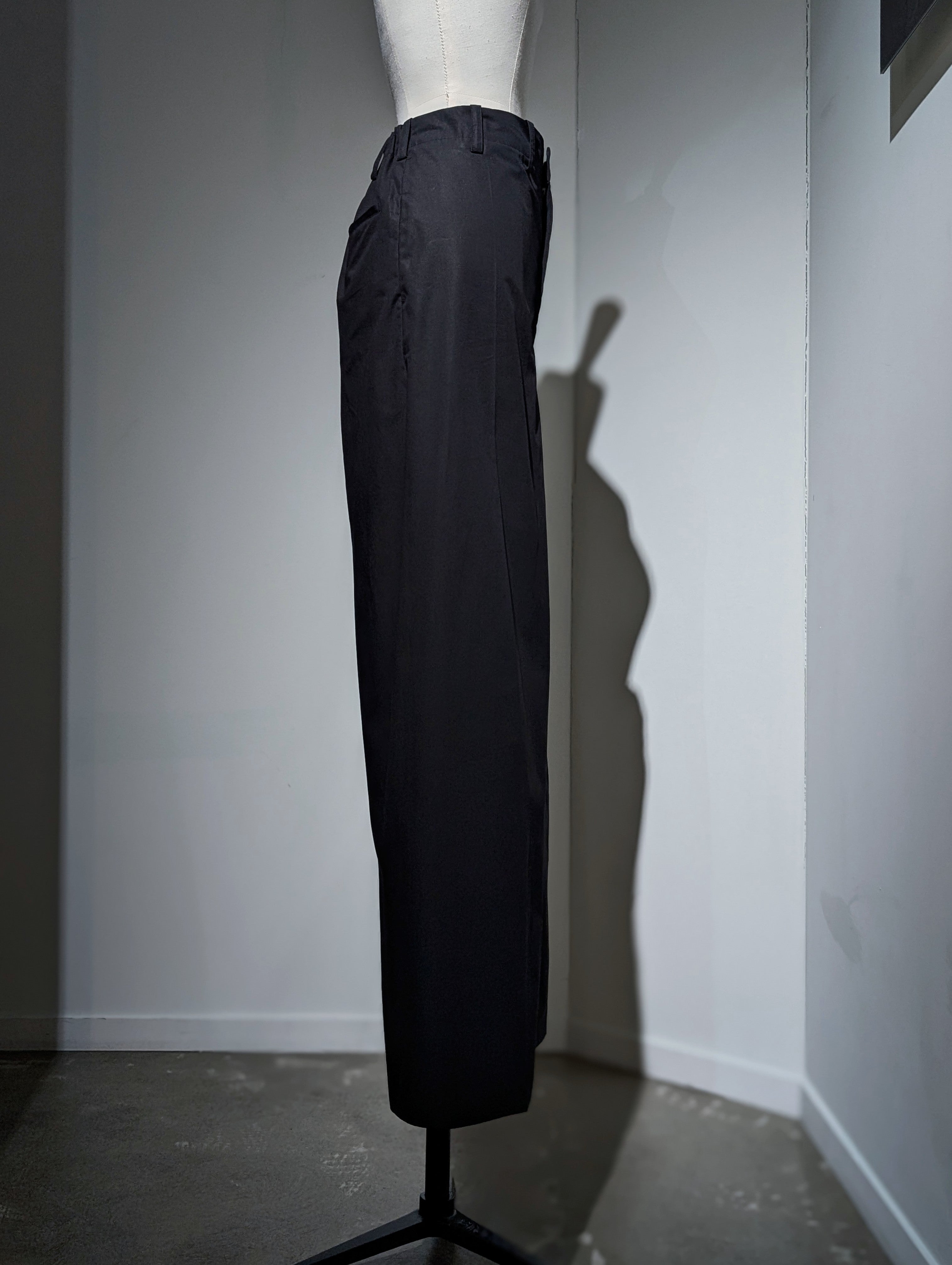 AEHRR 【Draping Crotch Box Pleats Trousers】