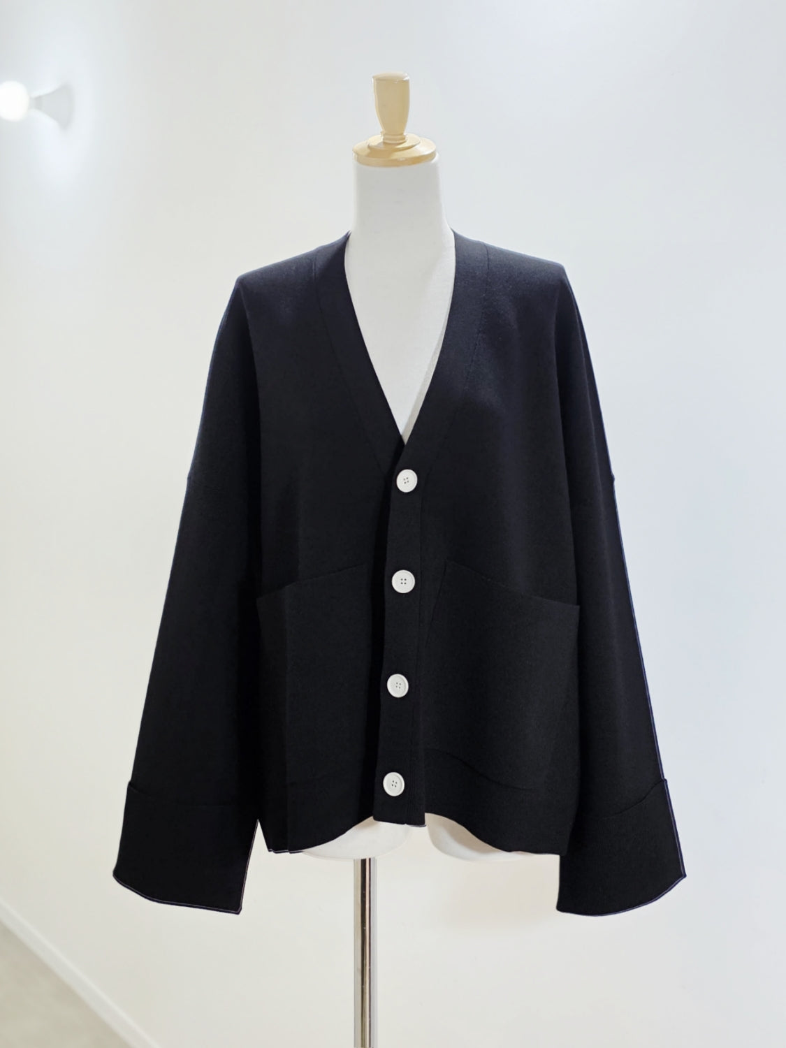 ENFOLD BOX WIDE-CARDIGAN