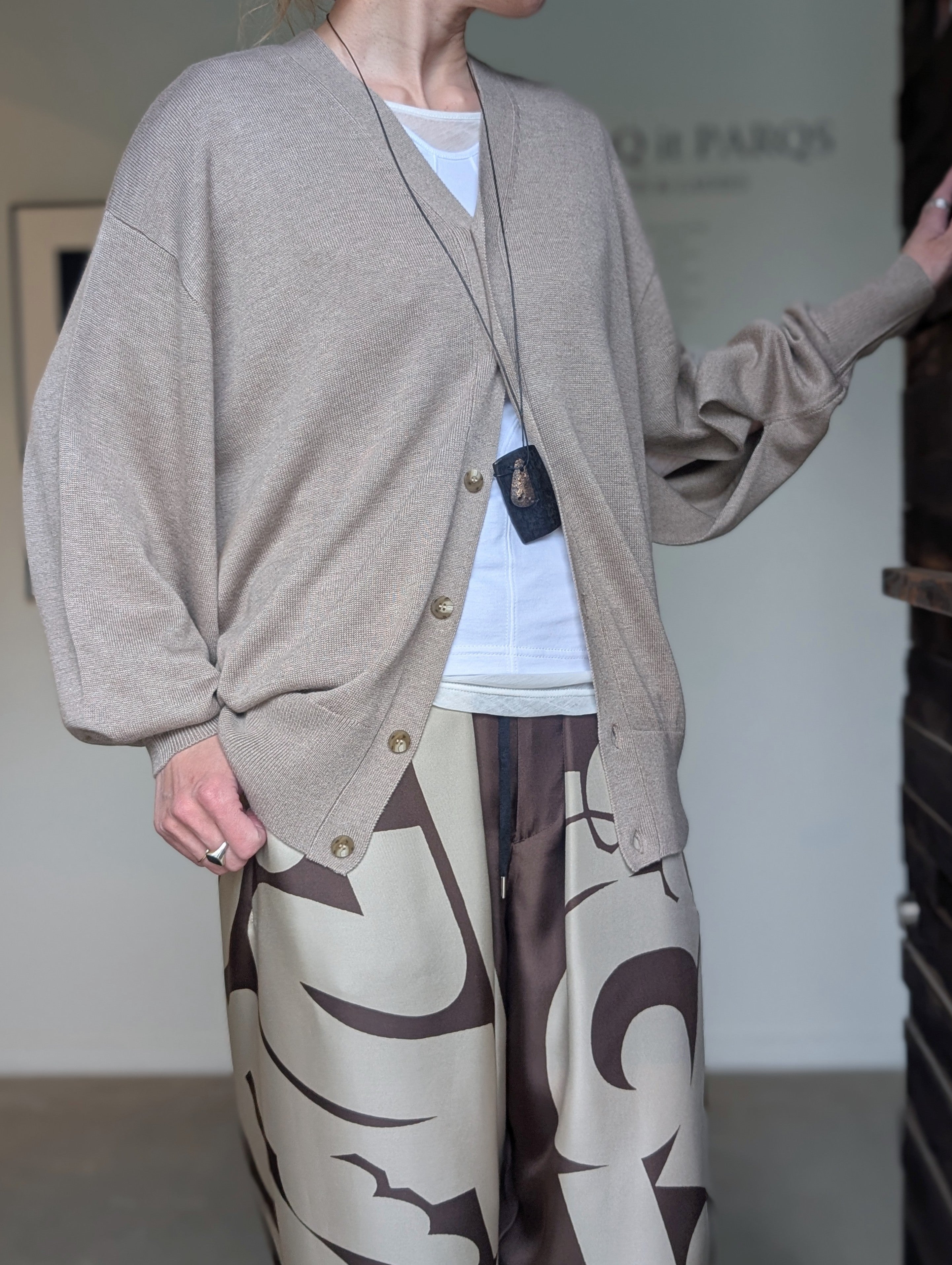 SEEALL SAW63 KJ601 2WAY CARDIGAN