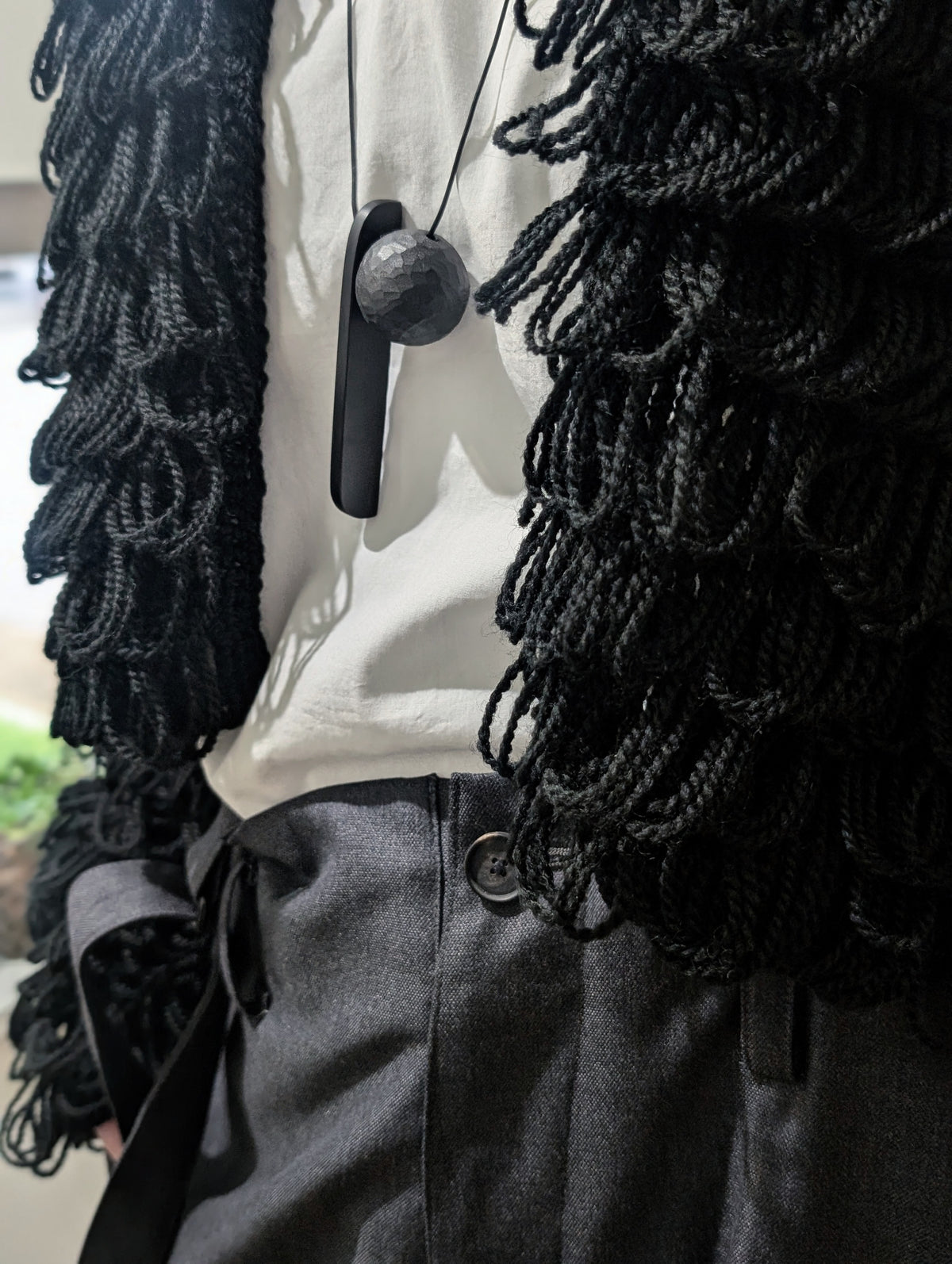 SEEALL SAW61 KN803 LOOPS CARDIGAN