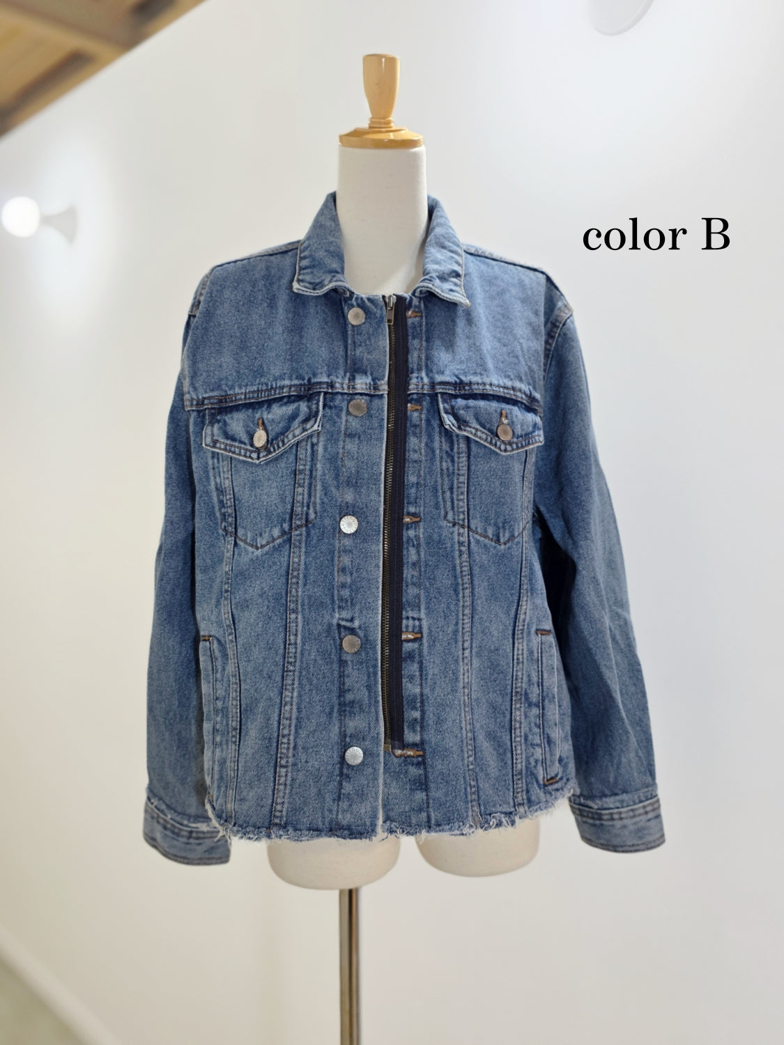 QUIITO ZIP DENIM JK