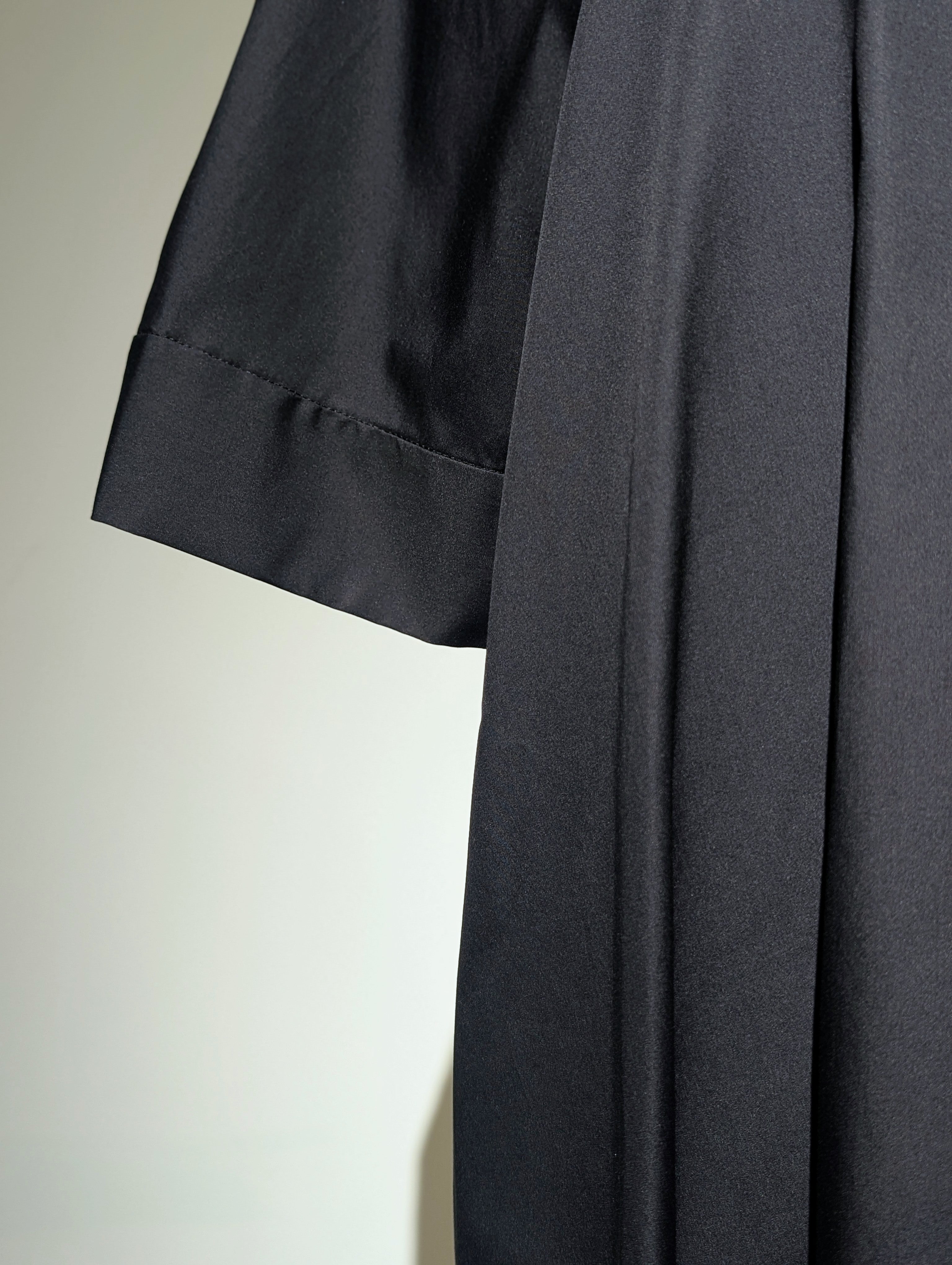 ENFOLD HIGH-NECK BLOUSE