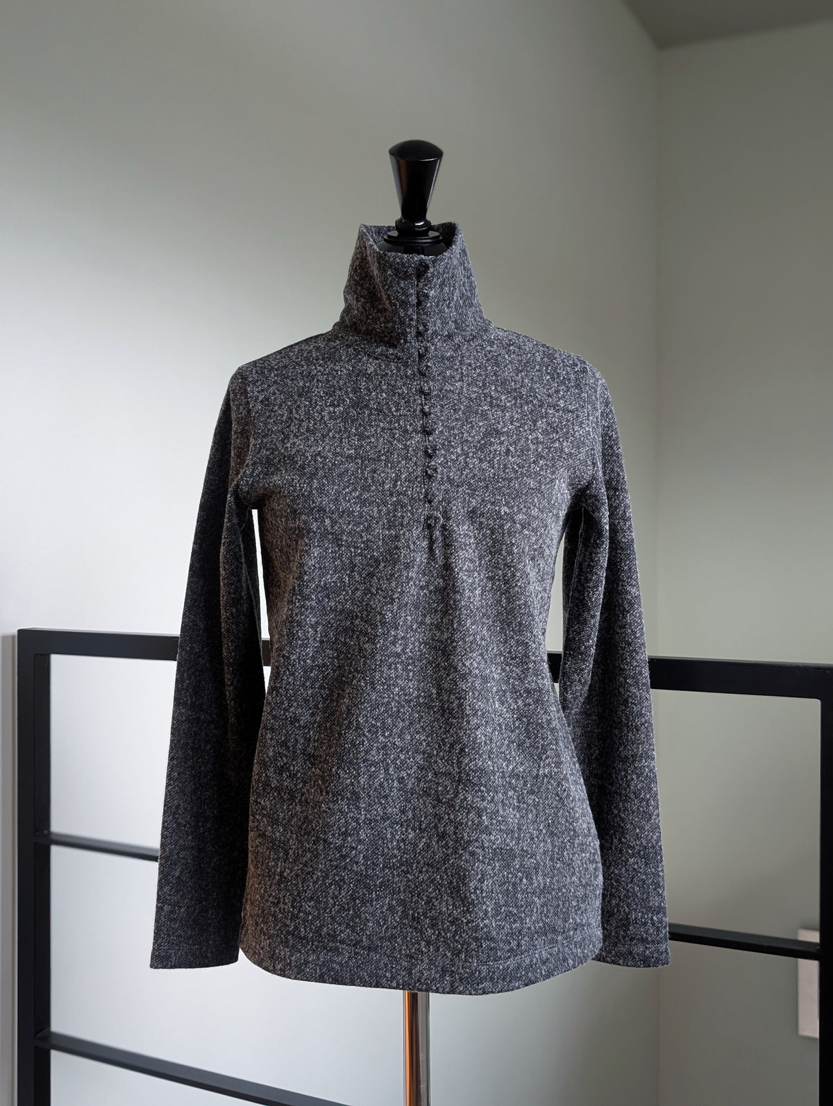 SEEALL SAW61 TS901 (MM-003)BUTTONED HIGHNECK