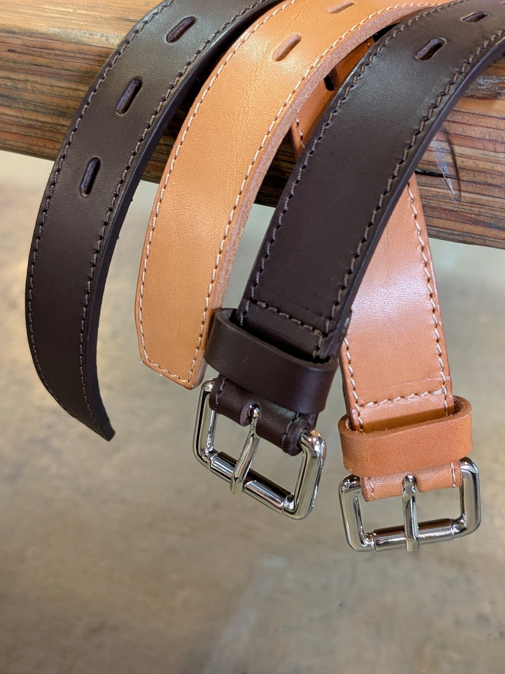 HED MAYNER LEATHER BELT