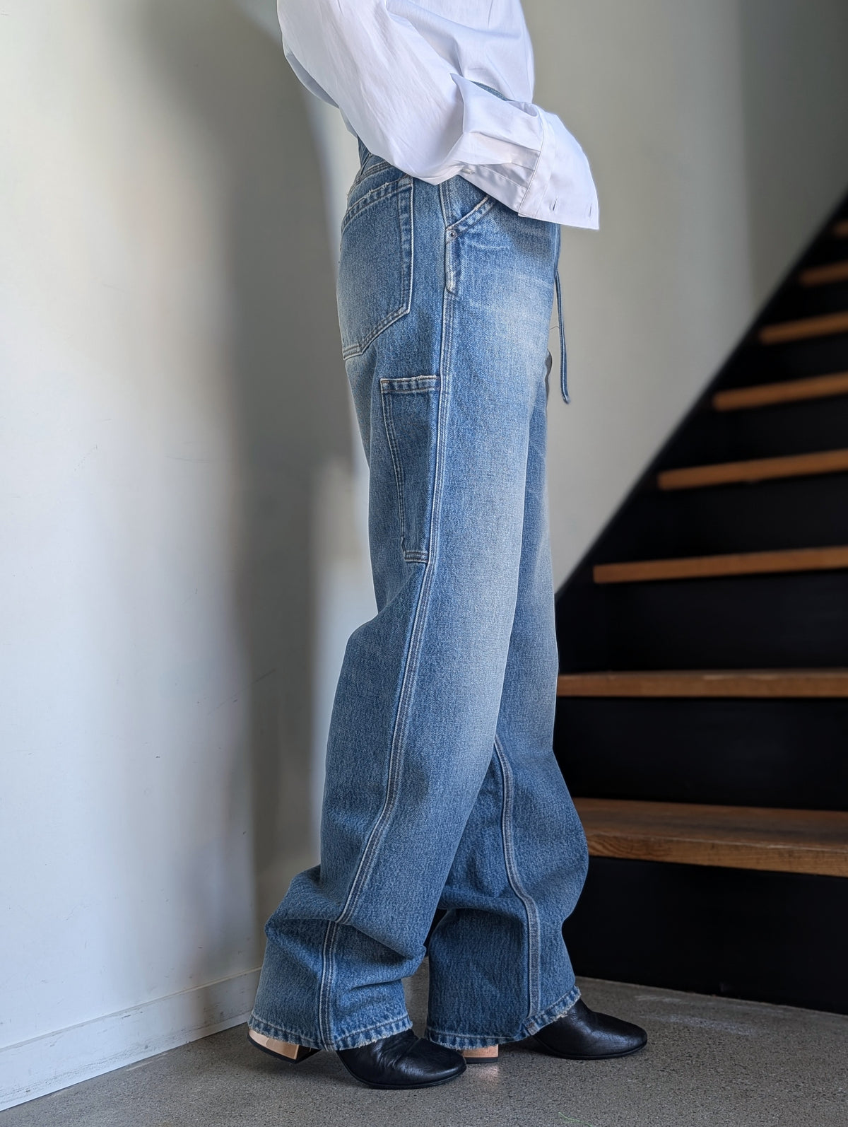 DRIES VAN NOTEN【262-010926】PIPPAZ 4414 W.W.DENIM PANTS