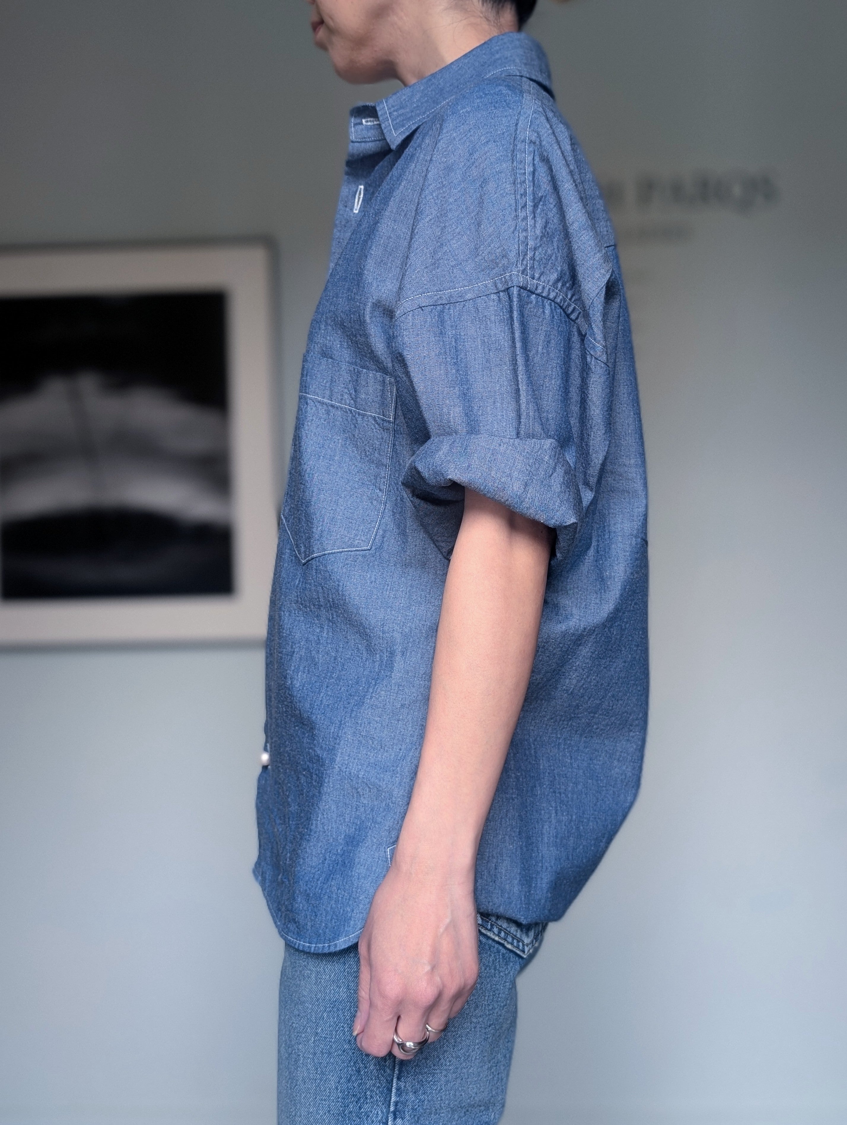 MADISONBLUE×PARQS キーホルダーSETは6/7まで!! 【J.BRADLEY SHIRT CHAMBRAY】