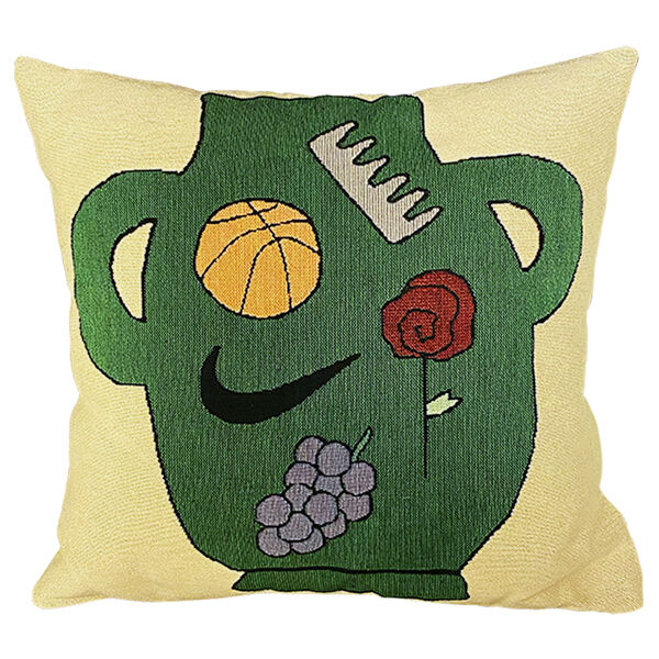 bfgf Pillow "Green Vase"
