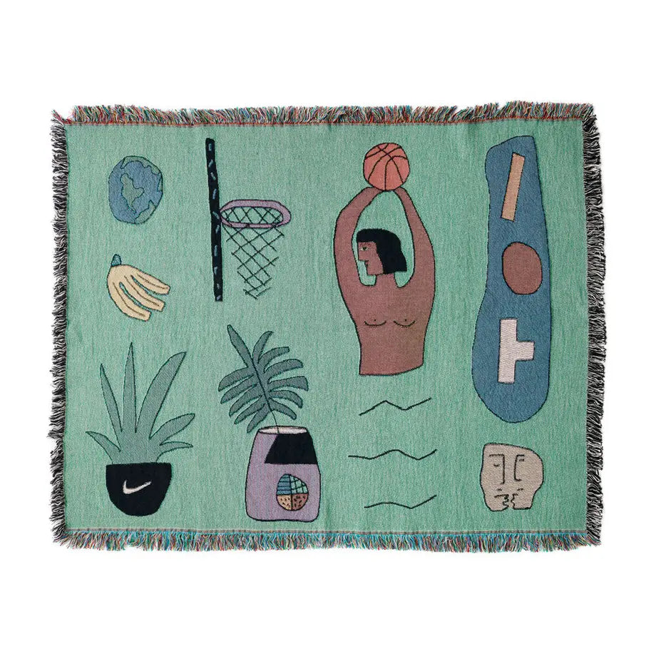 bfgf Mini Blanket "Slam Dunk"