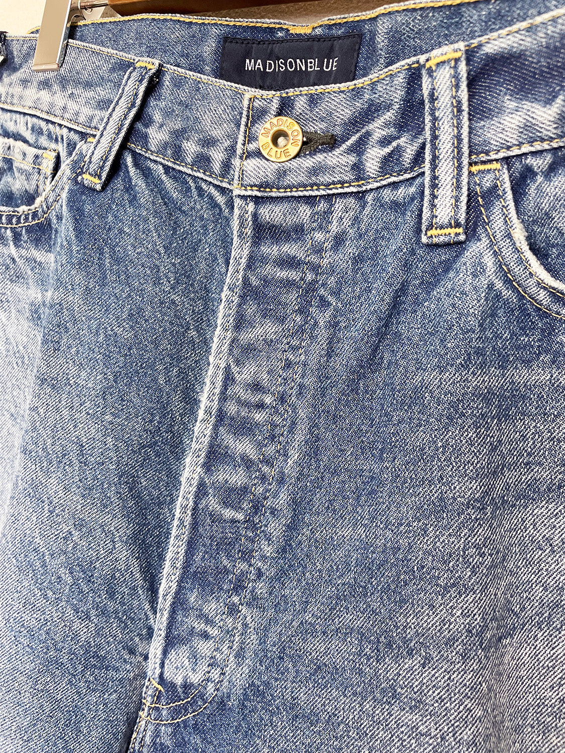 MADISONBLUE CRASHED SAROUEL PT DENIM MNS