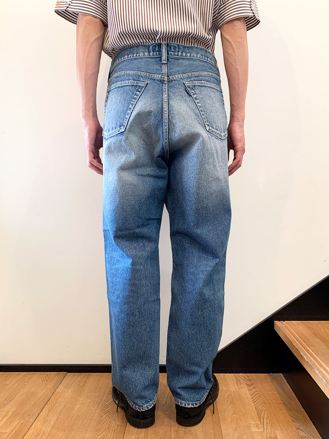 MADISONBLUE CRASHED SAROUEL PT DENIM MNS
