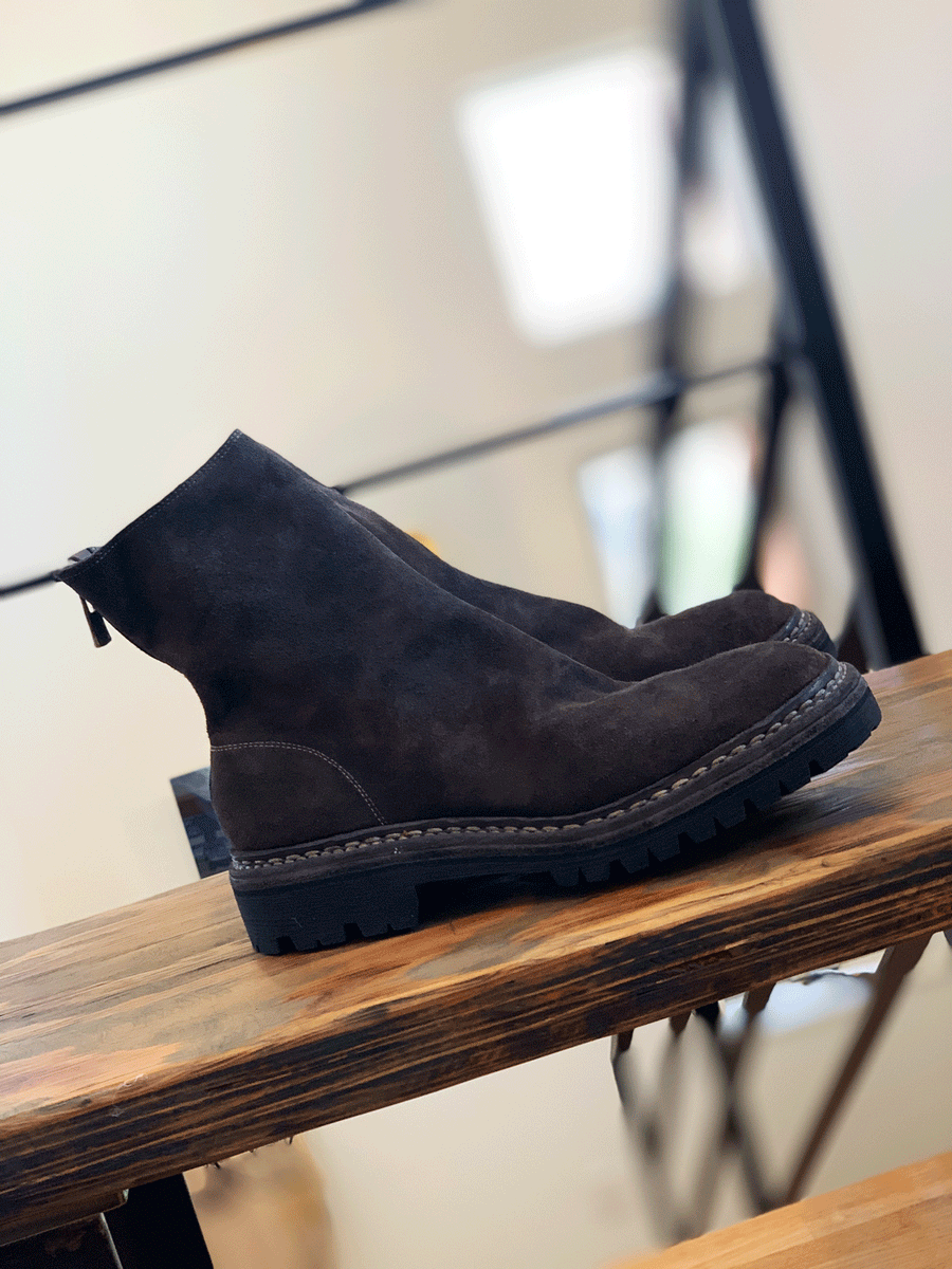 GUIDI 796V_N BACK ZIP BOOTS 42 グイディ GUIDI/グイディ/796V_N/HORSE REVERSE BACK ZIP BOOT,SOLE