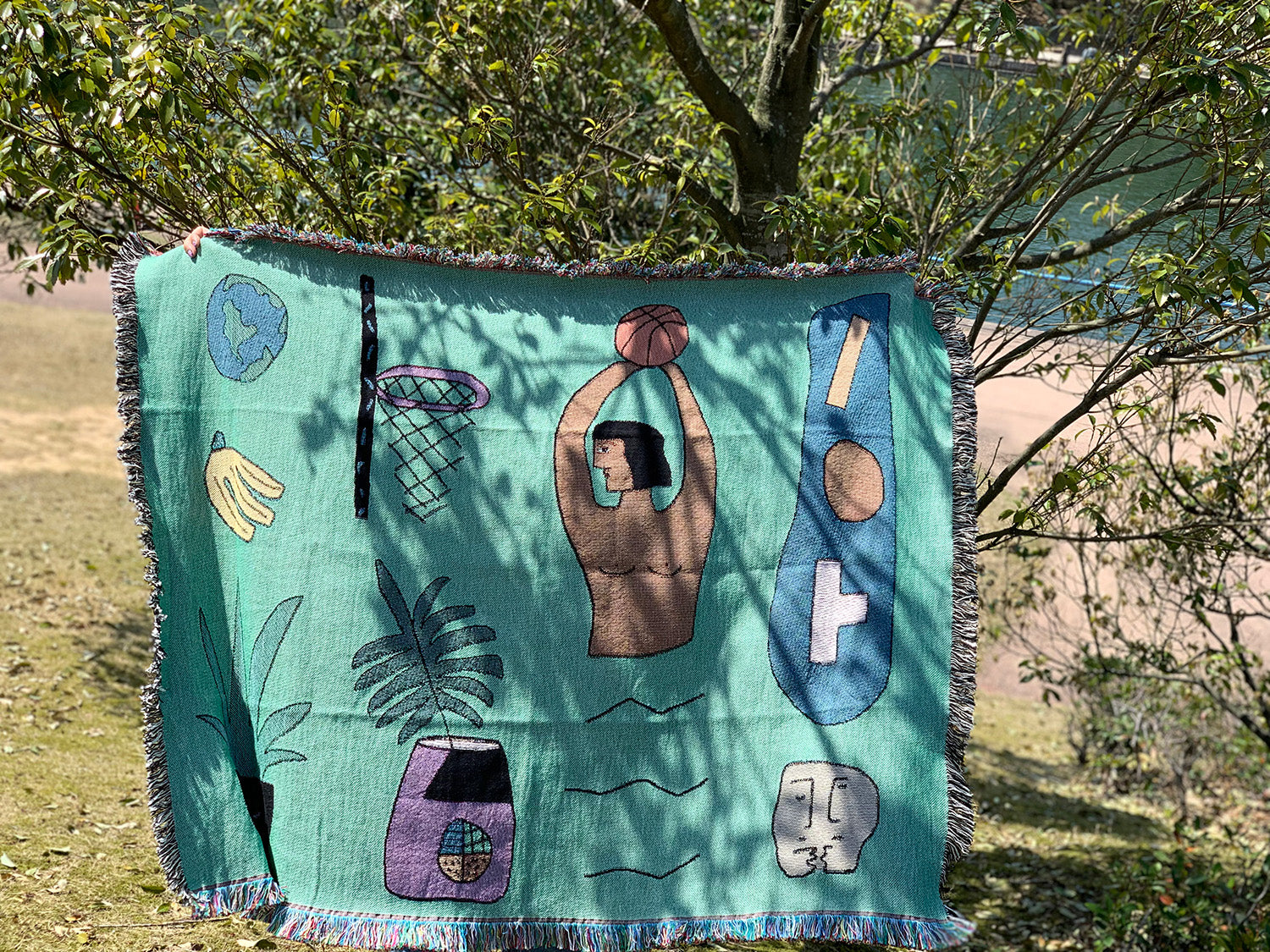 bfgf Mini Blanket "Slam Dunk"