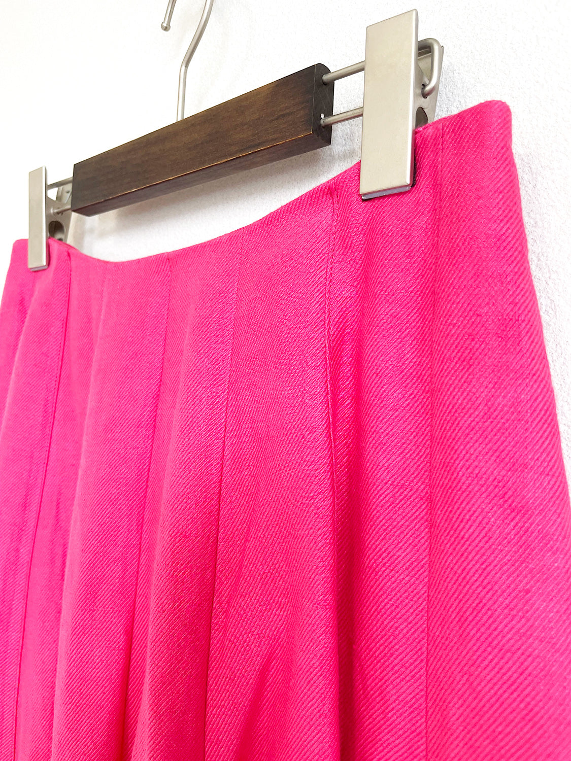 MADISONBLUE PANEL SKIRT LINEN TWILL