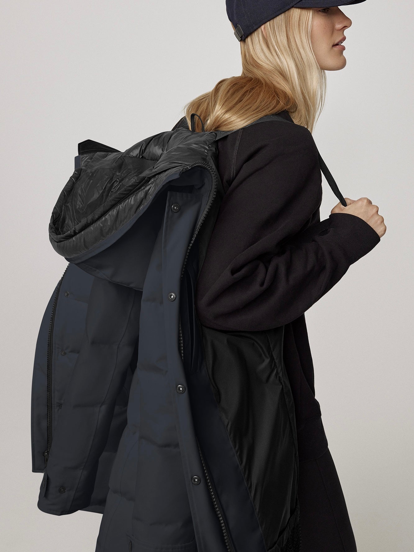 CANADA GOOSE 3802WB Shelburne Parka Black Label