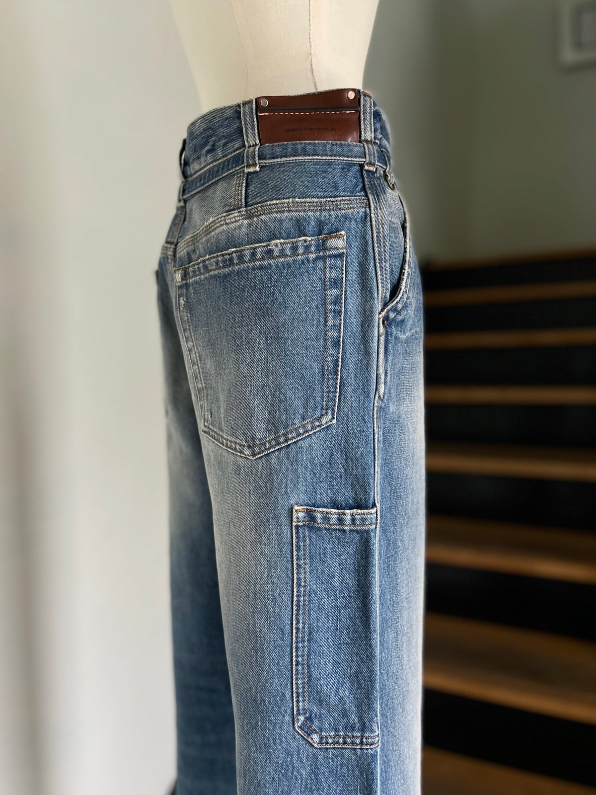 DRIES VAN NOTEN【262-010926】PIPPAZ 4414 W.W.DENIM PANTS