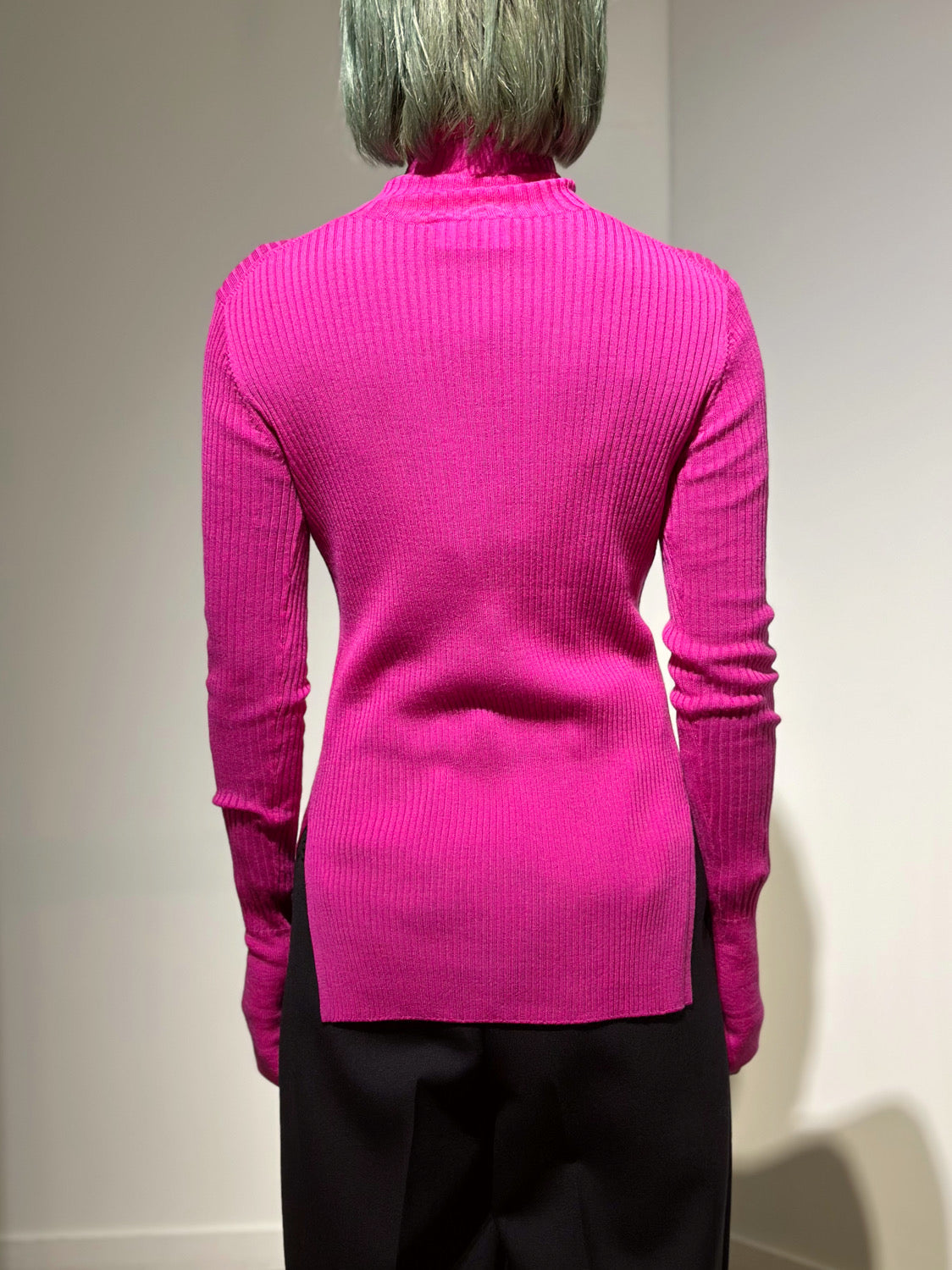 någonstans high-neck long-sleeves