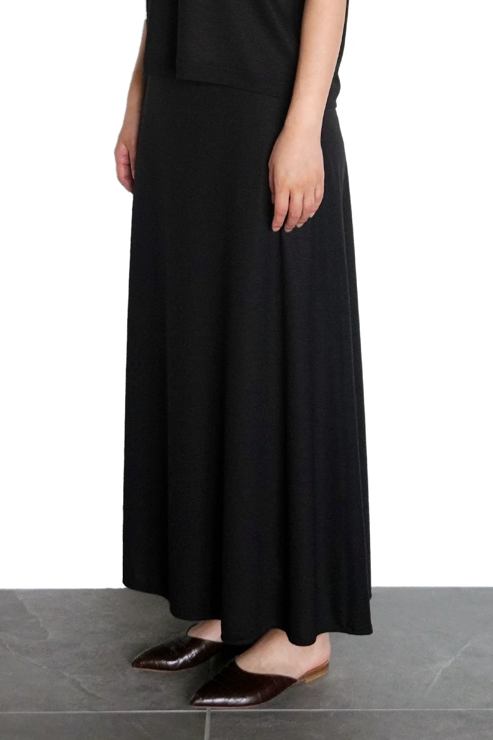 WRAPINKNOT【MCS18・FLEAR MAXI SKIRT】