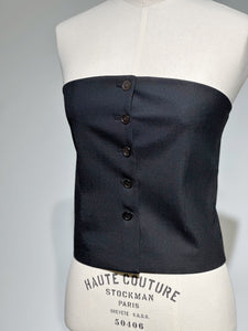 AMOMENTO BUTTON UP BUSTIER