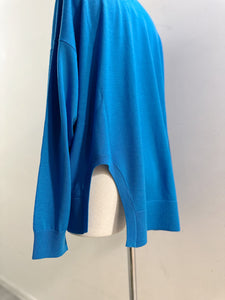 ENFOLD U-SLIT BOX PULLOVER