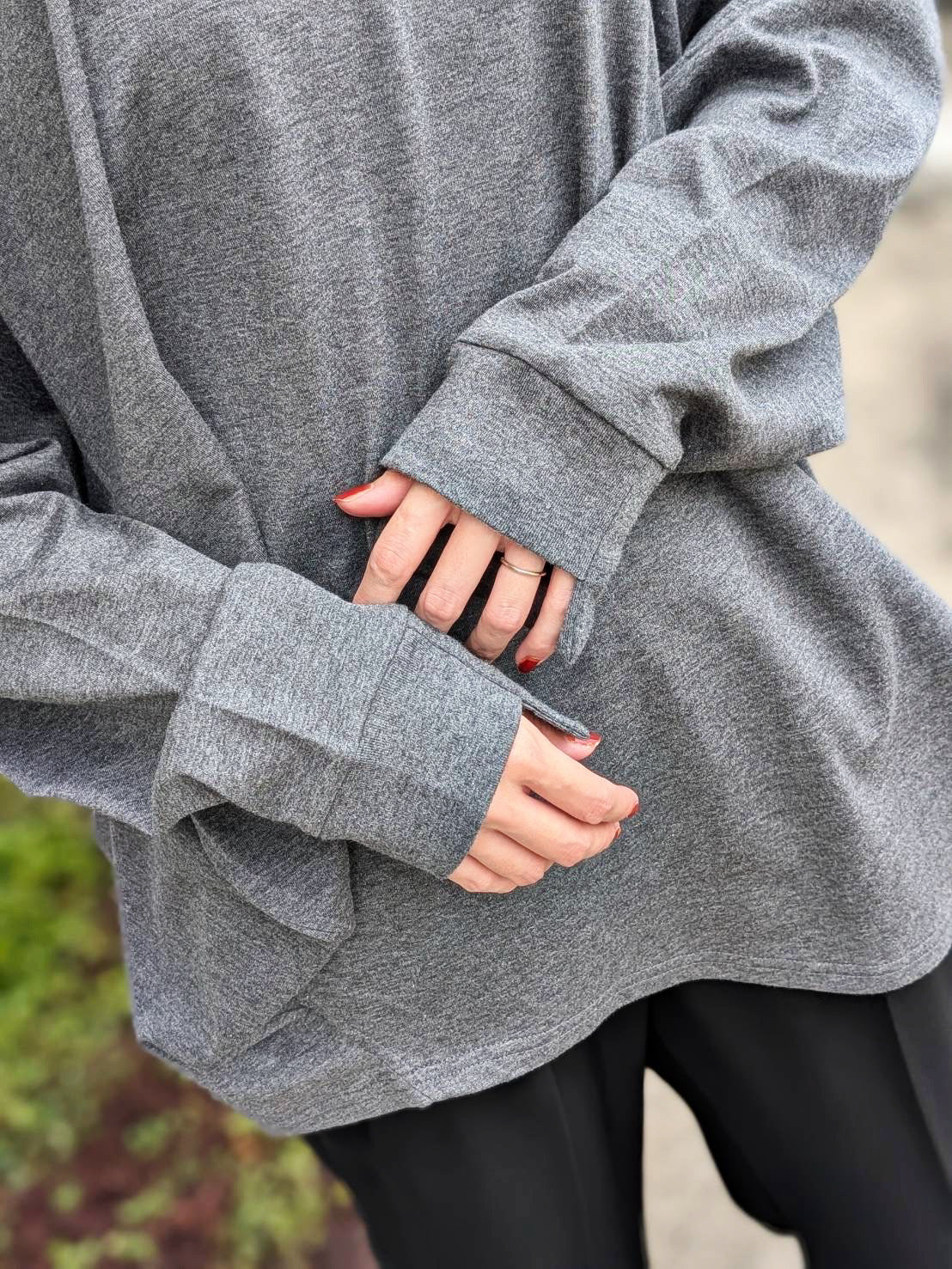 någonstans curve long-sleeves