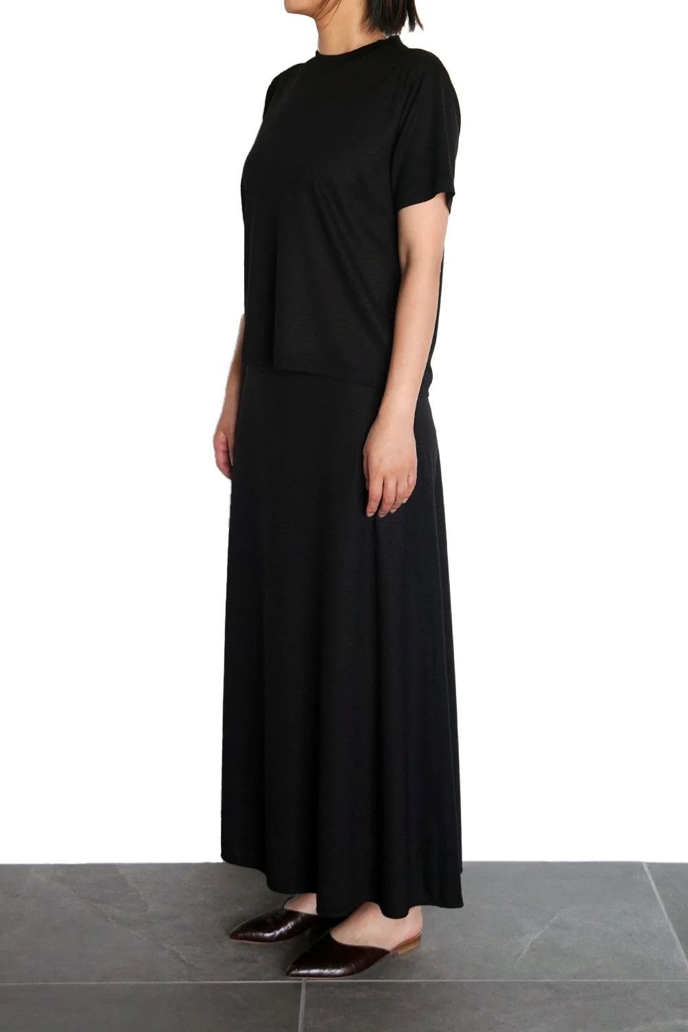 WRAPINKNOT【MCS18・FLEAR MAXI SKIRT】