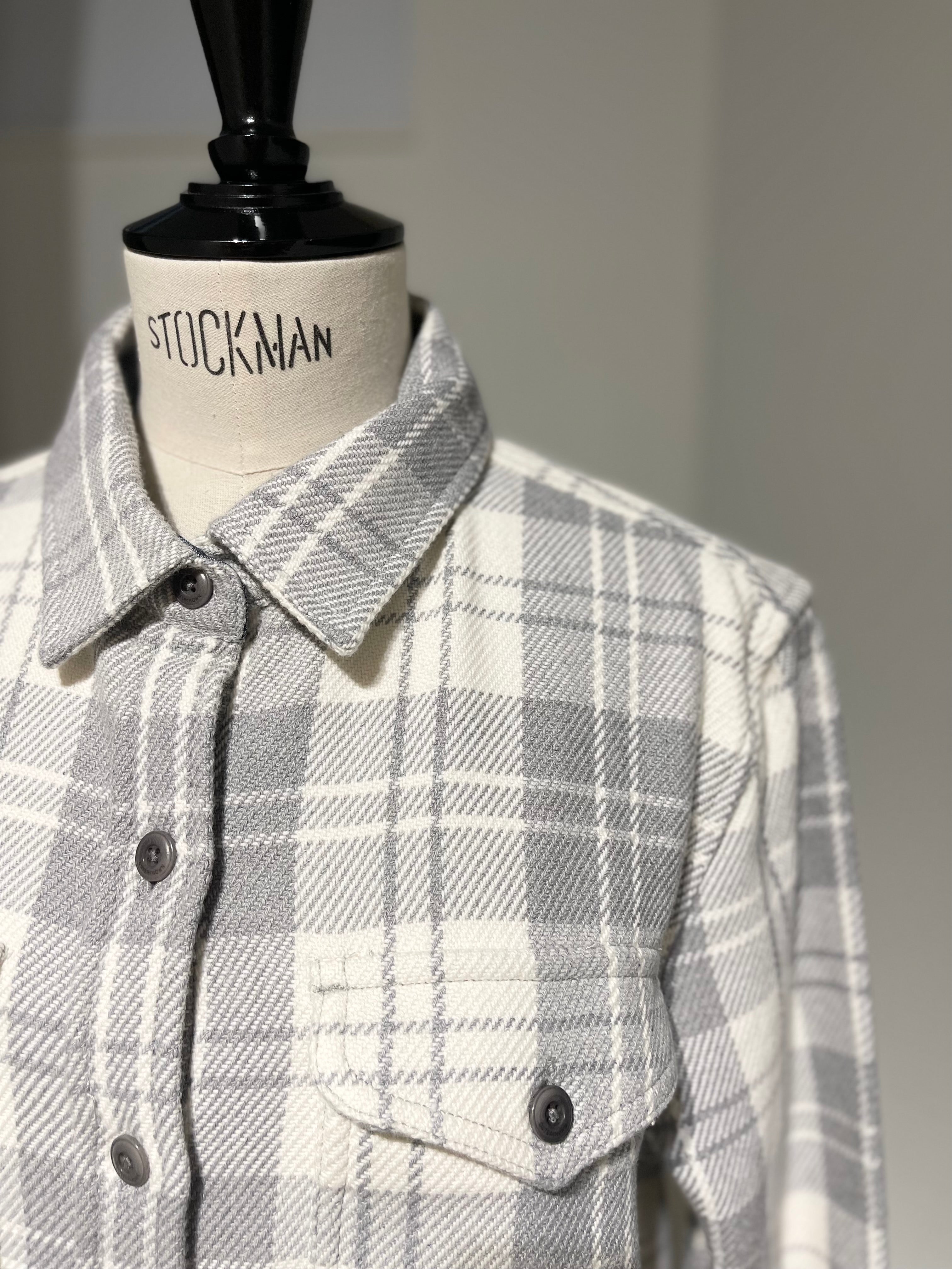 OUTERKNOWN BLANKET SHIRT(L.GRAY)