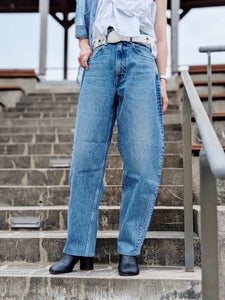 TANAKA  ST-134 TAPERED JEAN TROUSERS