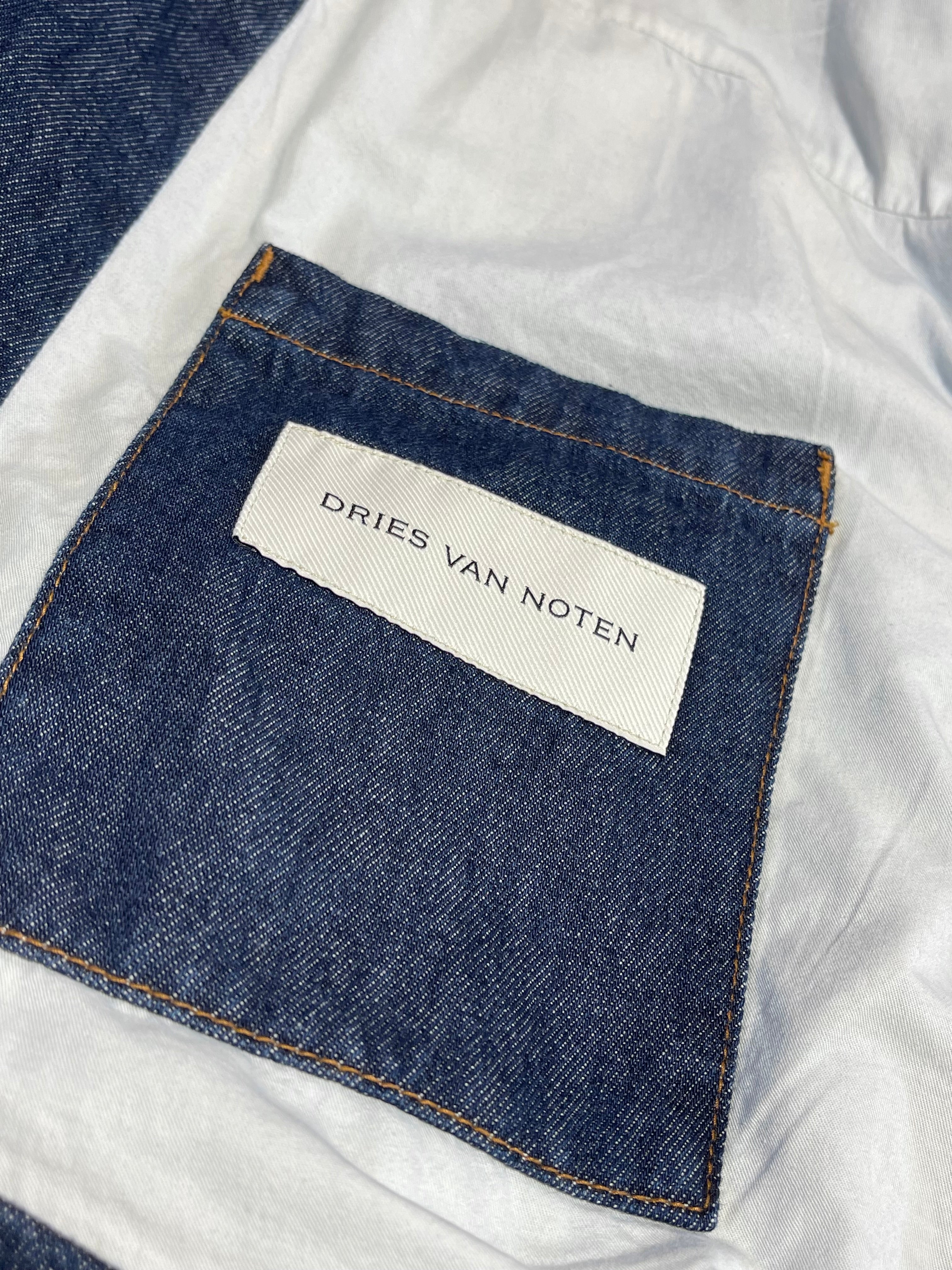 DRIES VAN NOTEN【262-130505】VESTO DEN 4401 W.W.JACKET