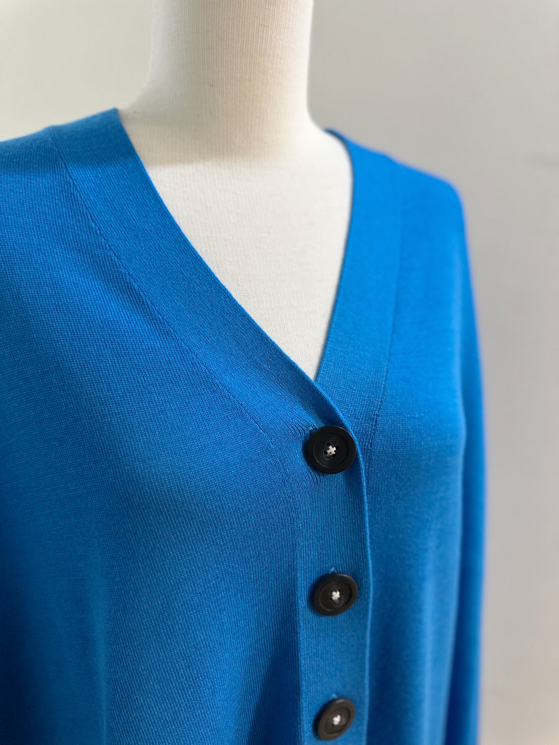 ENFOLD FLARE-SILHOUETTE CARDIGAN