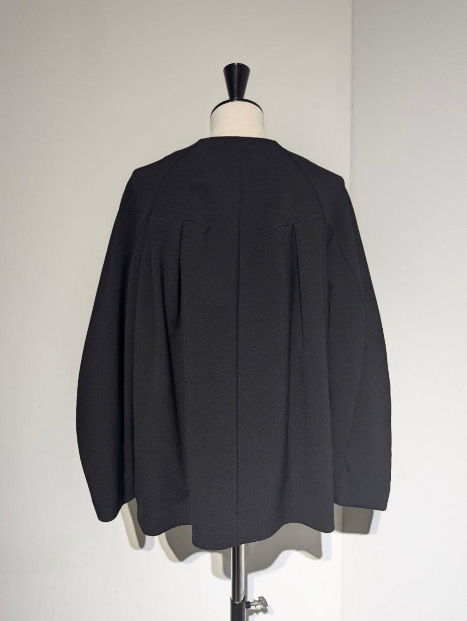 ENFOLD TUCK SOLID-JACKET