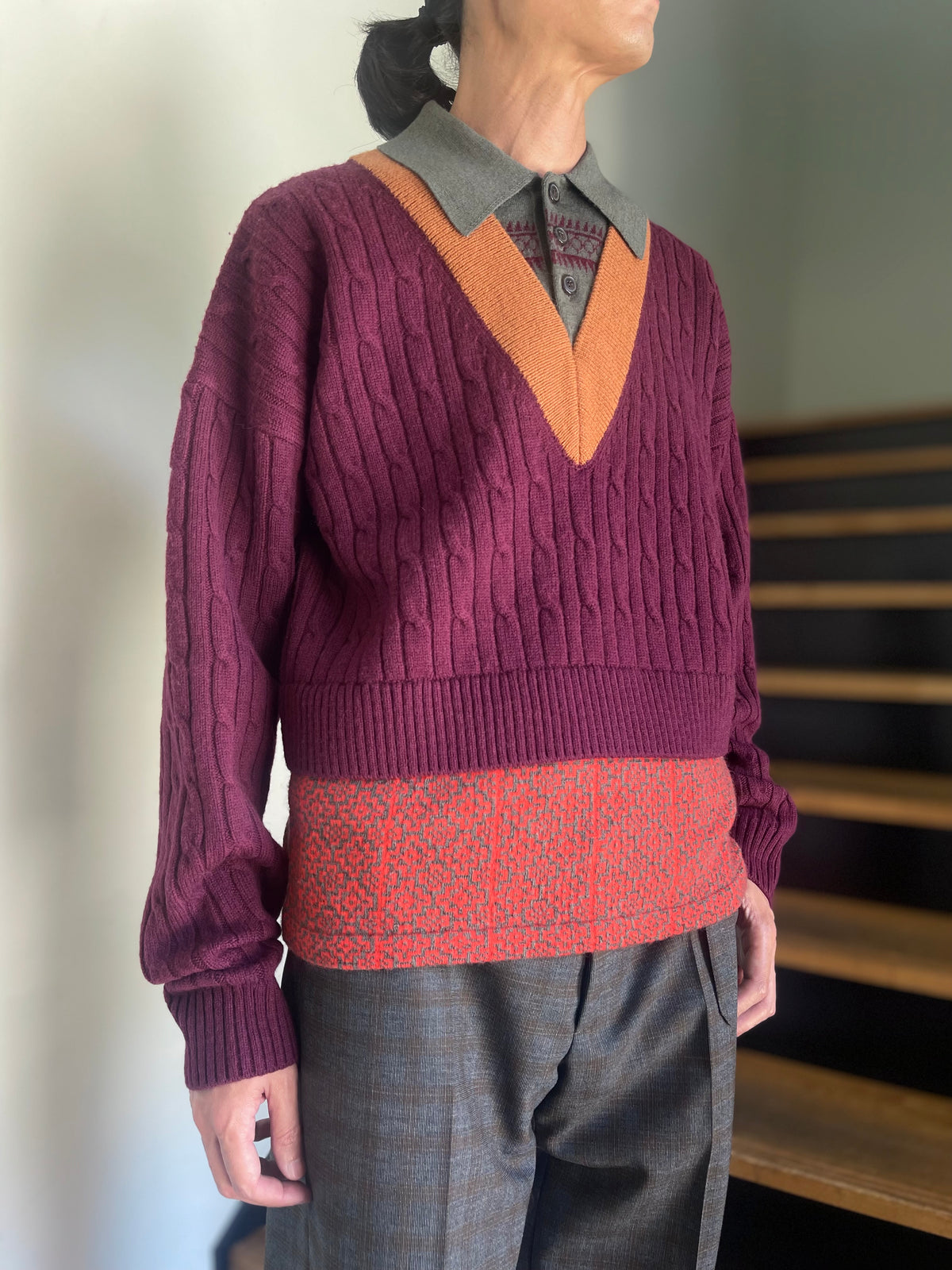 DRIES VAN NOTEN  MEDAN 4751 M.K.SWEATER