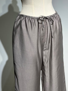 AMOMENTO SILKY BANDING PANTS