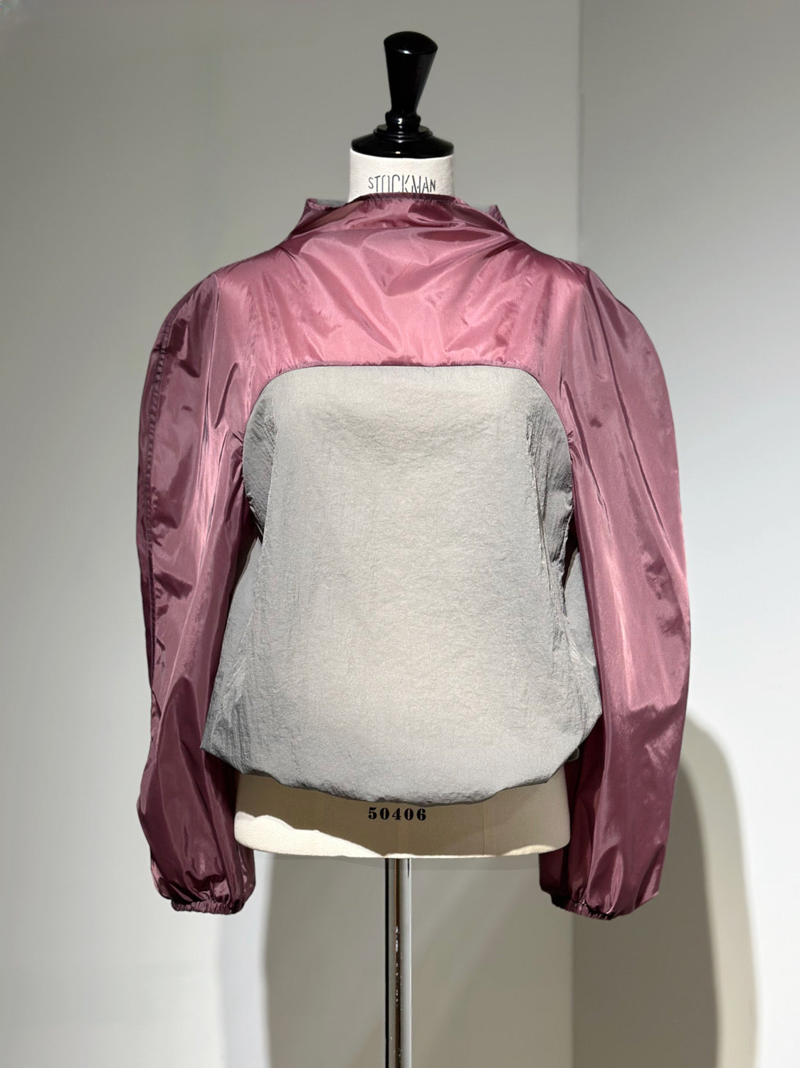AMOMENTO SHEER NYLON TWO-WAY TOP