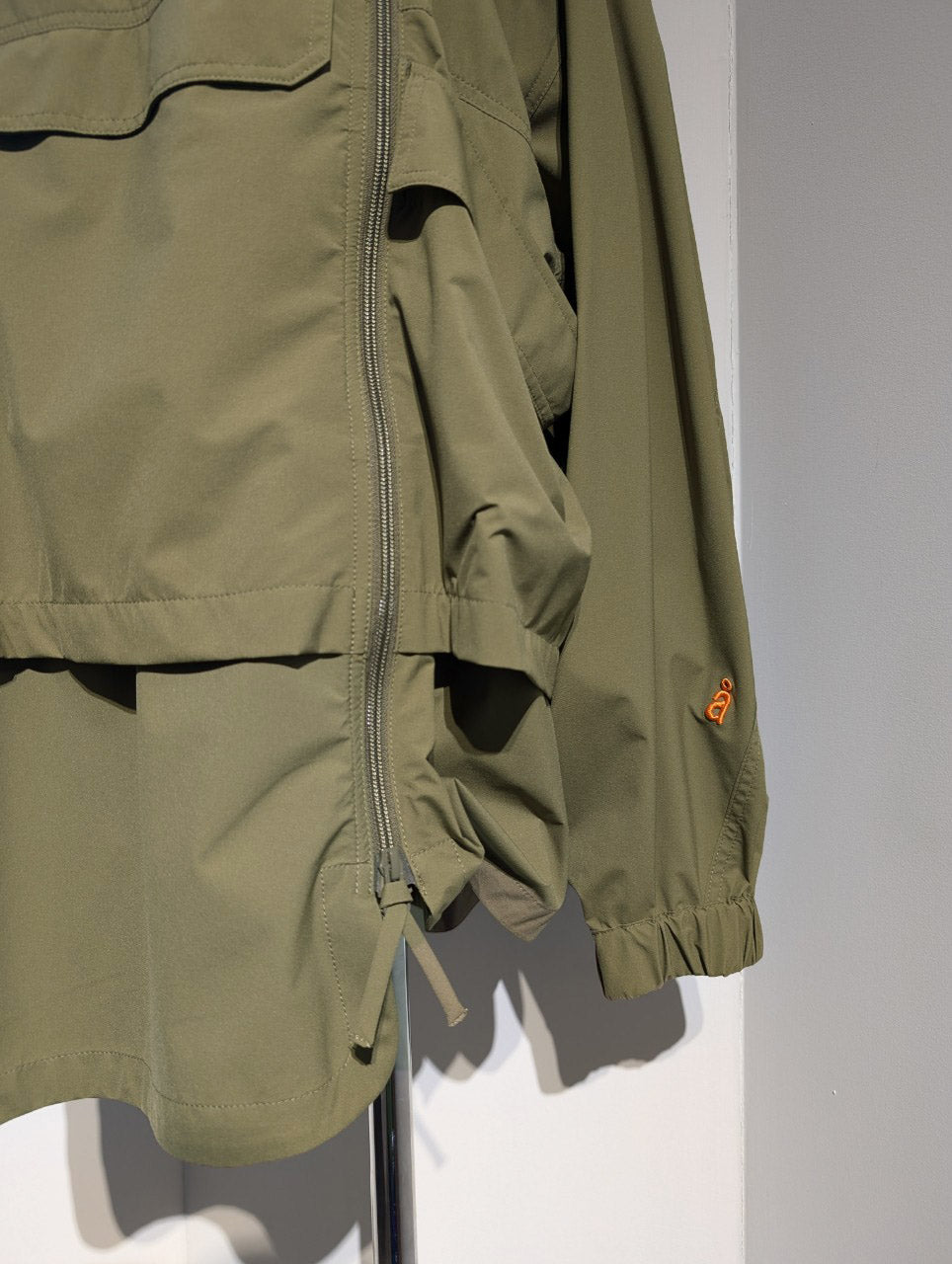 någonstans double-zips pocket jacket