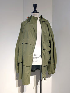 någonstans double-zips pocket jacket