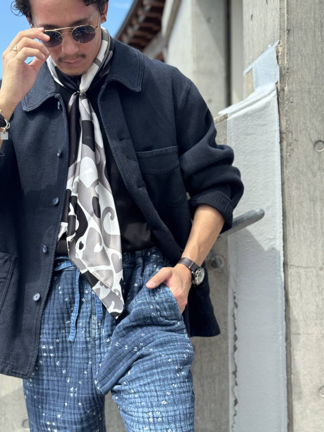 Porter Classic KENDO FRENCH JACKET WATCH CHAIN ITEM