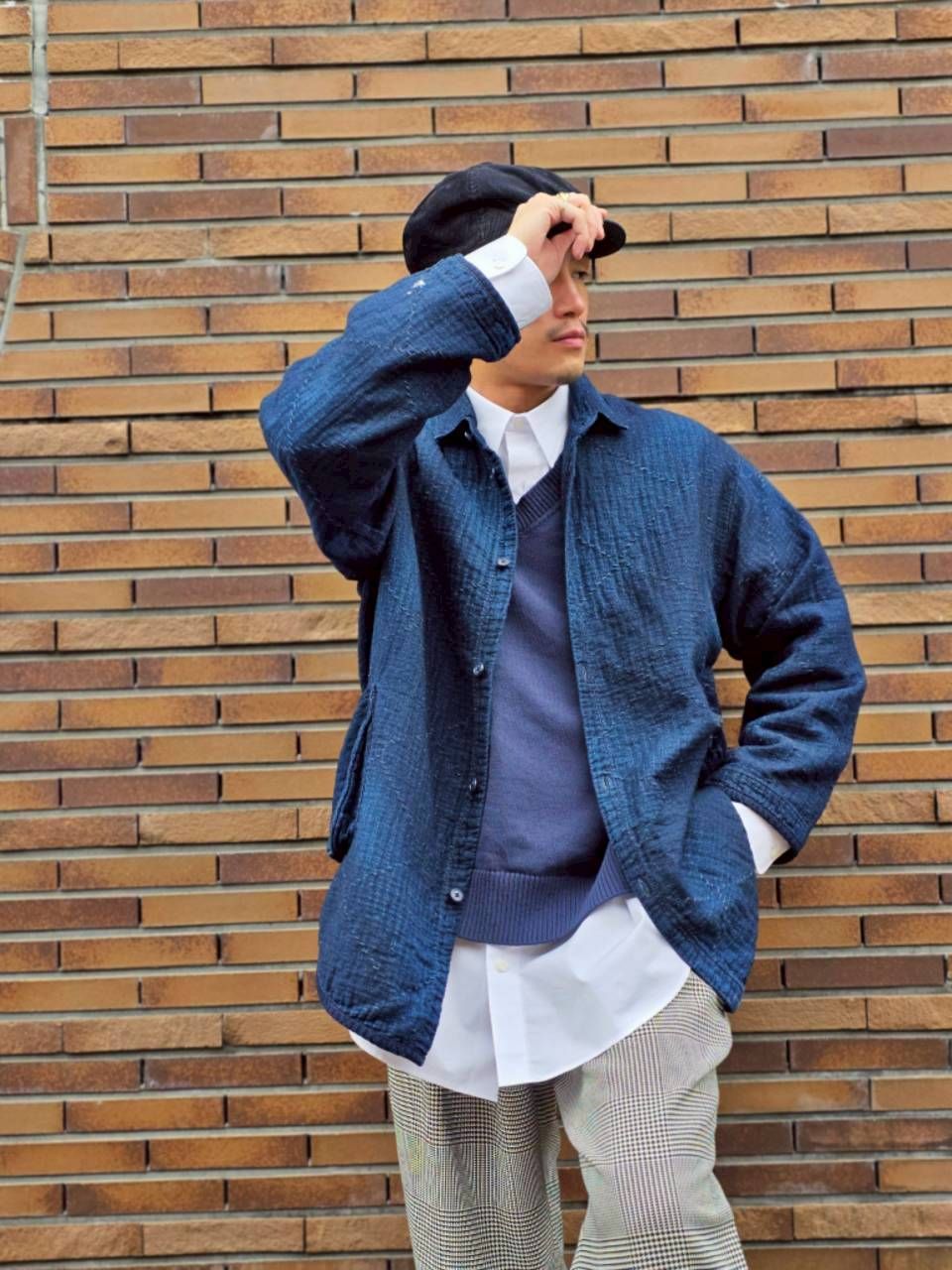 Porter Classic SEA ISLAND SASHIKO SHIRT JACKET (LIMITED)