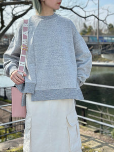 någonstans side slit pullover