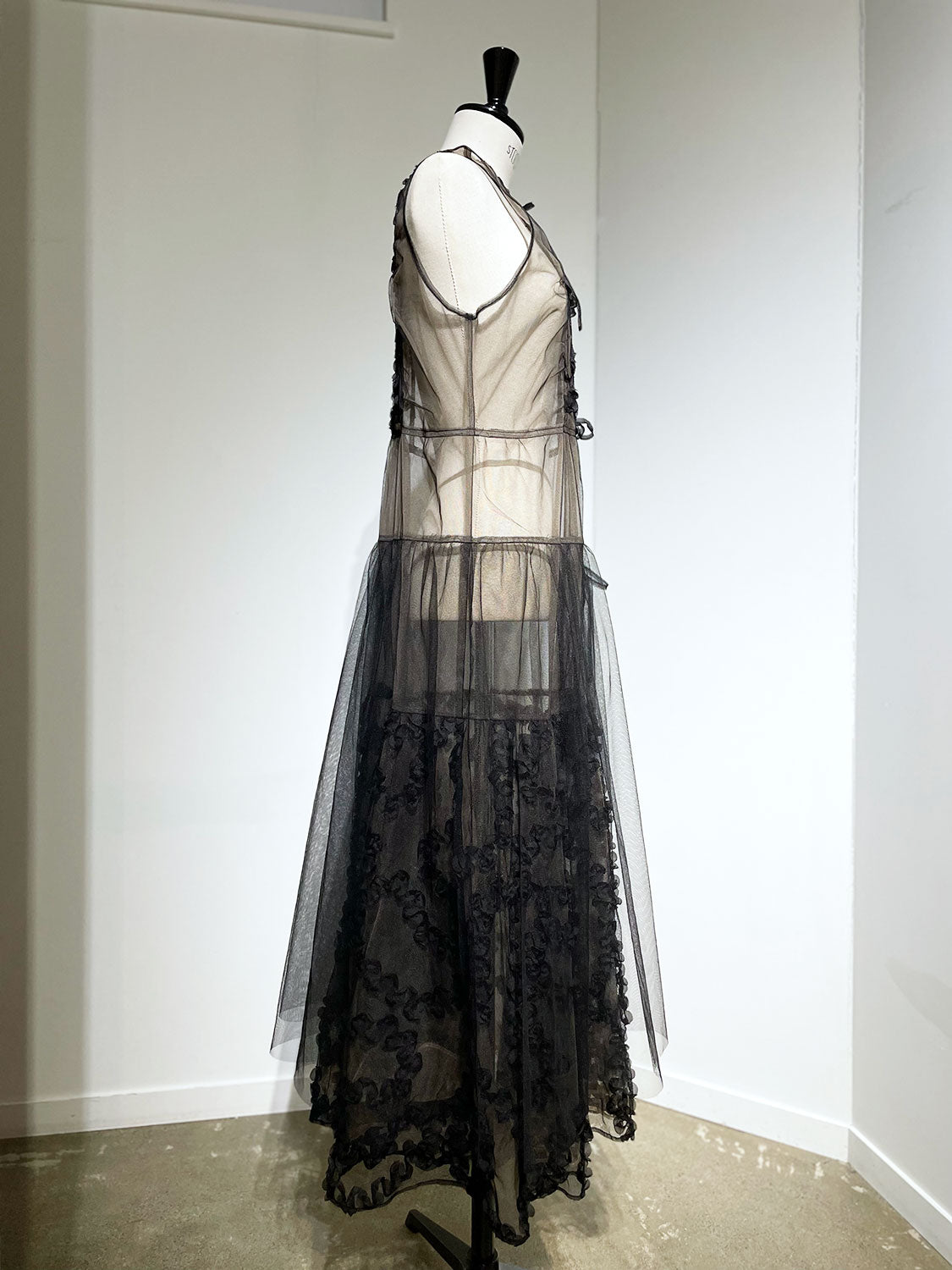 MAISONSPECIAL 2way Tulle Layered Dress