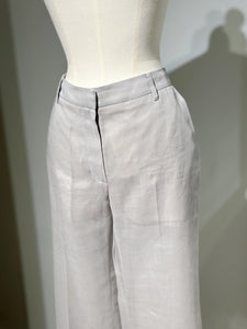 AMOMENTO SHEER STRAIGHT FIT PANTS