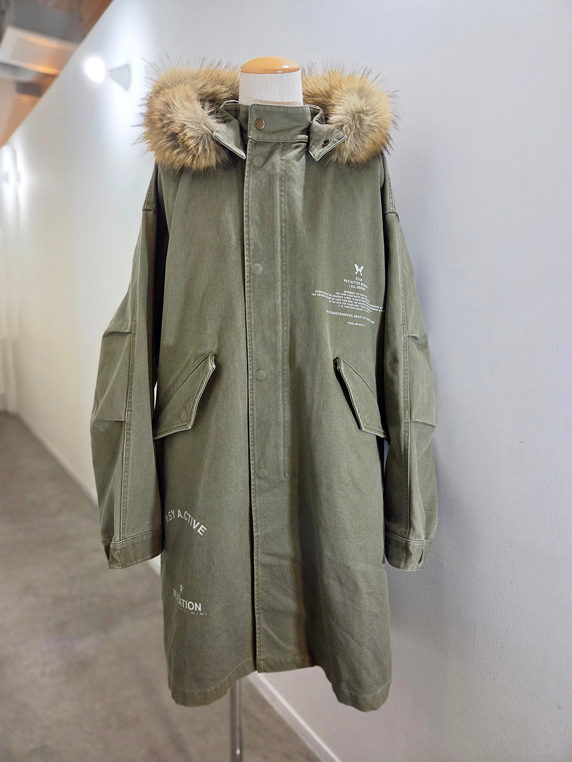P.A.M. TRUE NATURAL FISHTAIL PARKA
