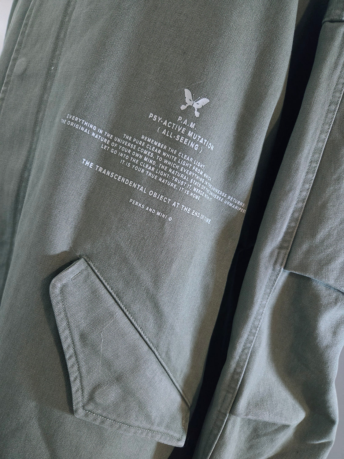 P.A.M. TRUE NATURAL FISHTAIL PARKA